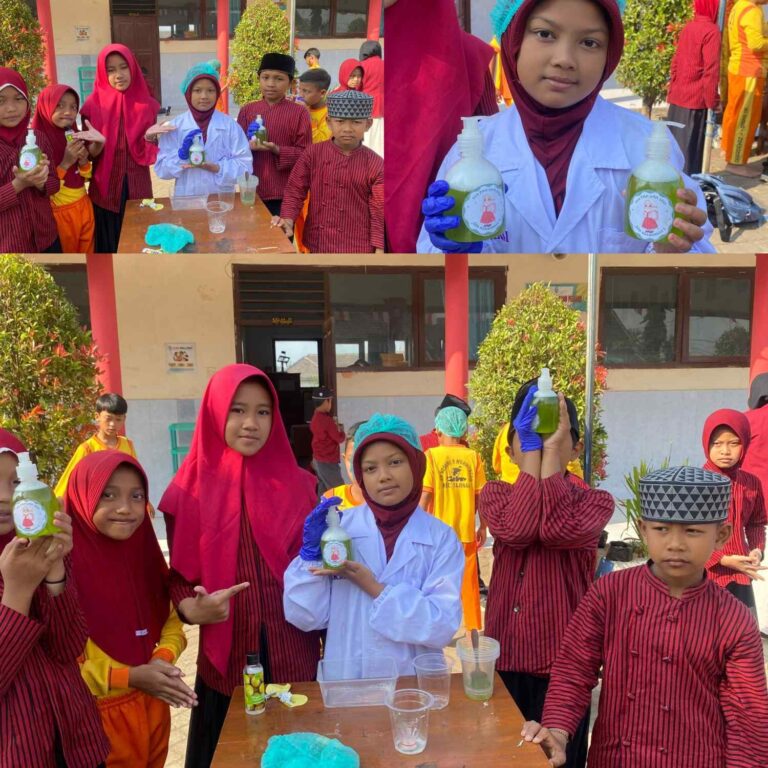 Pengabdian Mahasiswa ke Masyarakat (PMM) Universitas Muhammadiyah Malang (UMM) DESA NGAWONGGO KEC. TAJINAN KELOMPOK 5 : INOVASI SABUN CUCI TANGAN ALAMI DARI BAHAN LOKAL : UPAYA MENINGKATKAN KESADARAN HIDUP BERSIH