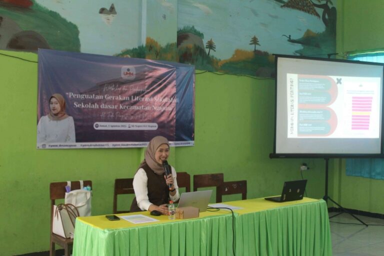 Workshop dan Pendampingan “Penguatan Gerakan Literasi Sekolah di Sekolah Dasar Kec. Ngajum”